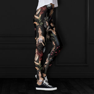 Wir sind die Töchter von Hexen, die man nicht bren Leggings