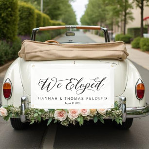Wir sind durchgebrannt Autobanner Banner