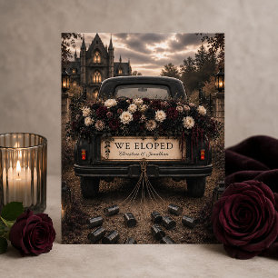 Wir sind durchgebrannt GothicTruck Crimson Floral  Ankündigung