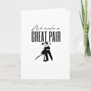 Wir Sind Ein Großartiges Paar Besser Zusammen Lieb Karte