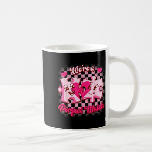 Wir sind ein perfektes Paar Liebespuzzle Lustiges Kaffeetasse