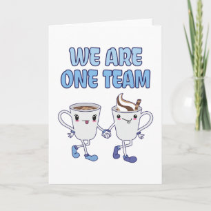Wir sind ein Team Karte