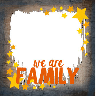 Wir sind eine Familie Foto-Tasse Tasse