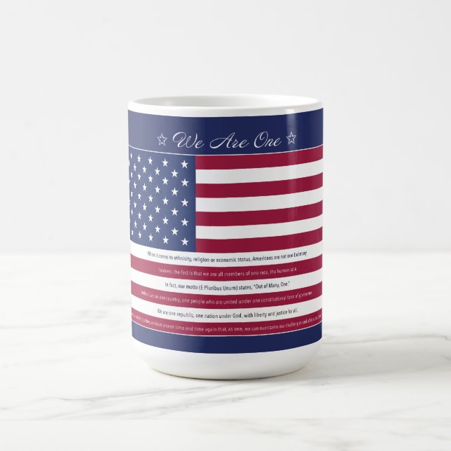 Wir sind eins kaffeetasse (Mittel)