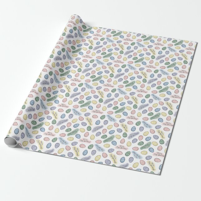 Wir sind eispühlendes Wrapping Paper Geschenkpapier (Ungerollt)
