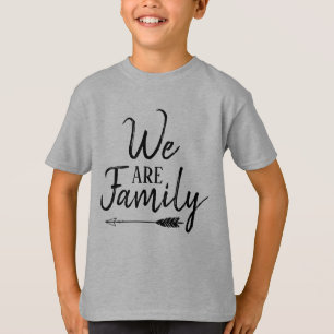 Wir sind Familie - Adoption, Pflege-, gemischte T-Shirt