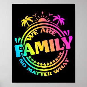 Wir sind Familie, keine Familientreffen Poster