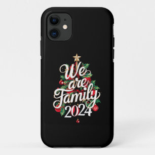 Wir sind Familie Weihnachten 2024 Matching Pajama Case-Mate iPhone Hülle
