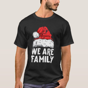 Wir sind Familie Weihnachten Matching Pajamas Team T-Shirt
