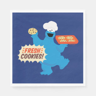 Wir sind Feinschmecker Frische Cookies! Serviette