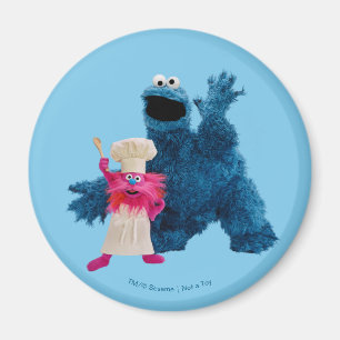 Wir sind Feinschmecker   Klassische Pose Magnet