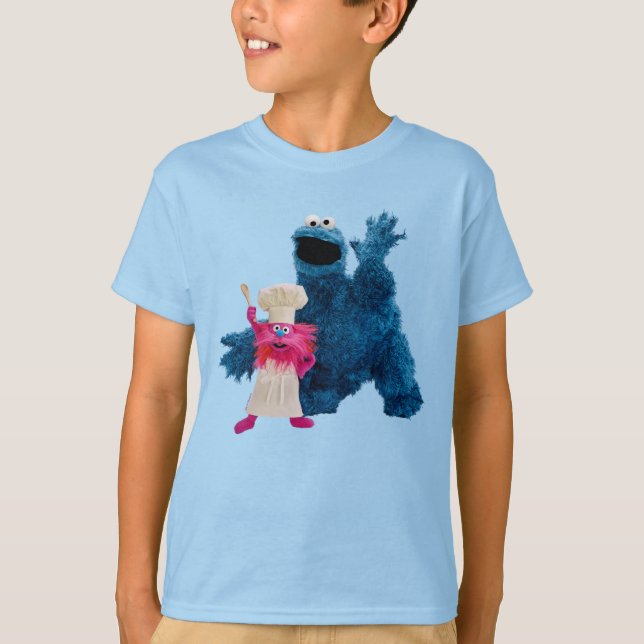 Wir sind Feinschmecker | Klassische Pose T-Shirt (Vorderseite)