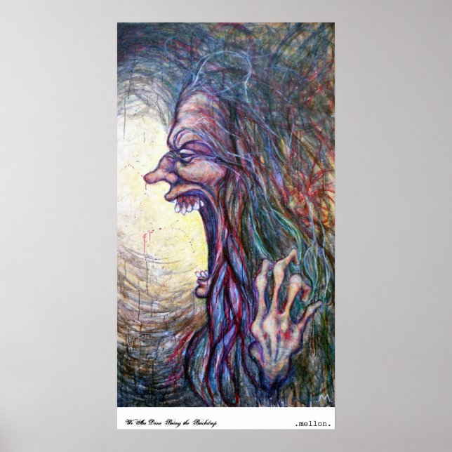 Wir sind fertig als Hintergrund Poster (Vorne)