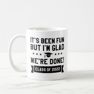 Wir sind fertig Klasse von 2022 Kaffeetasse