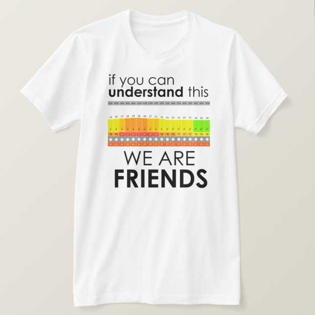 Wir sind Freunde Kiteboarding T-Shirt (Design vorne)