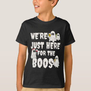 Wir sind gerade hier für das Boos-Funny-Gabe Hallo T-Shirt
