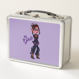 Wir sind Girls USA © Goth Collection Metall Brotdose