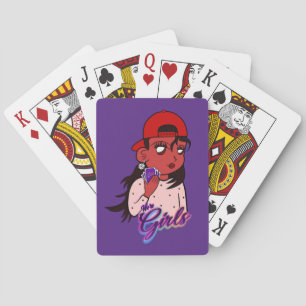 Wir sind Girls USA © Poker Karten. Spielkarten