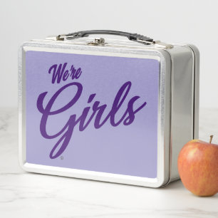 Wir sind Girls USA © Sammelartikel  Metall Brotdose