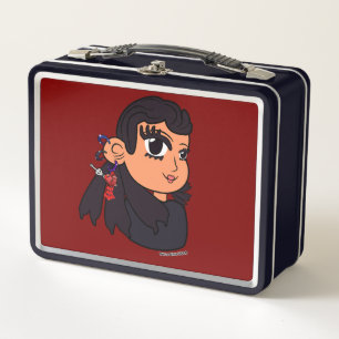 Wir sind Girls USA © Sammelbuntes Metall-Lunchbox Metall Brotdose