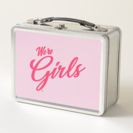 Wir sind Girls USA © Sammelschachtel Metall Brotdose