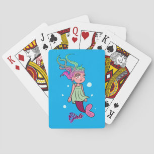 Wir sind Girls USA Sammlerstücke. Spielkarten