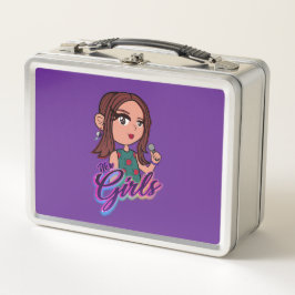 Wir sind Girls USA © Sing- und Tanz-Superstars Metall Brotdose