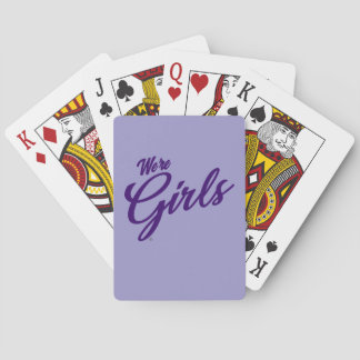 Wir sind Girls USA © Spielkarten