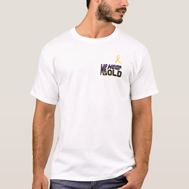Wir sind GOLD T-Shirt (Vorderseite)