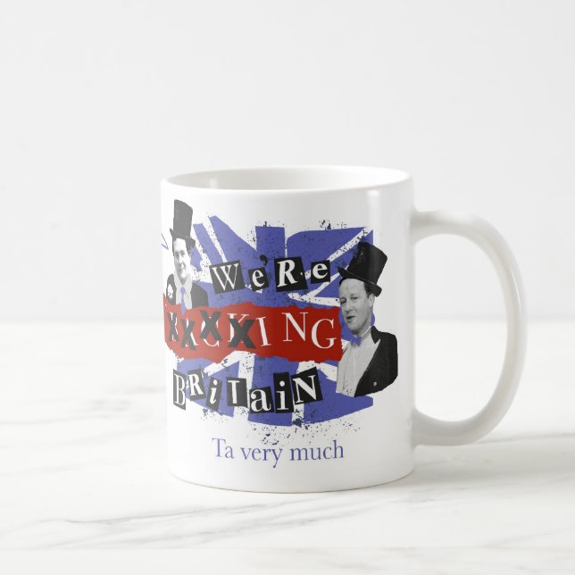 wir sind "Großbritannienunterstützend " TASSE (Rechts)