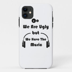 Wir sind hässlich, aber wir haben die Musik Case-Mate iPhone Hülle