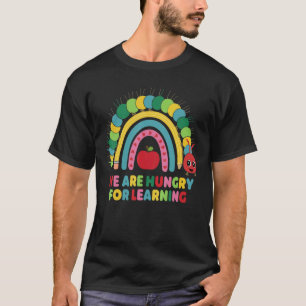 Wir sind hungrig nach Lernen Regenbogen Raupe Tee