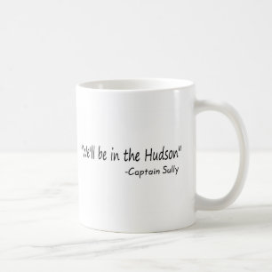 Wir sind im Hudson (Schwarzes) Kaffeetasse