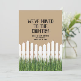 Wir sind in den Landesankündigungszaun gezogen Einladung