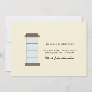 Wir sind in unserem NEUEN Haus Ankündigung