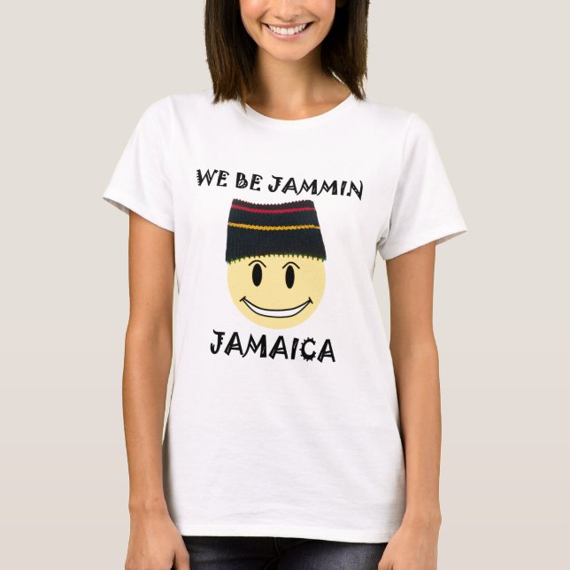 Wir sind Jammin Jamaika T-Shirt (Vorderseite)