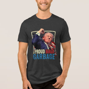 Wir sind kein Müll. Wählt Trump zum Präsidenten 20 Tri-Blend Shirt