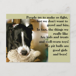 Wir sind keine Kämpfer auf Postkarte