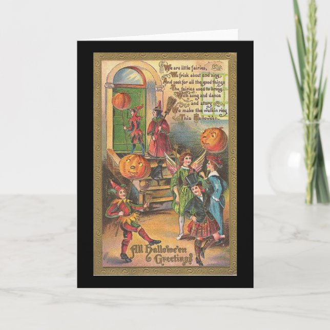 Wir sind kleine Fairies Karte (Vorderseite)