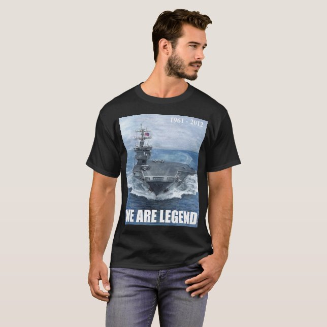 Wir sind Legend USS Enterprise T-Shirt (Vorne ganz)