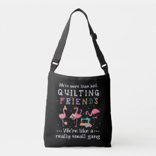Wir sind mehr als nur Freunde zu quiltieren Tragetaschen Mit Langen Trägern