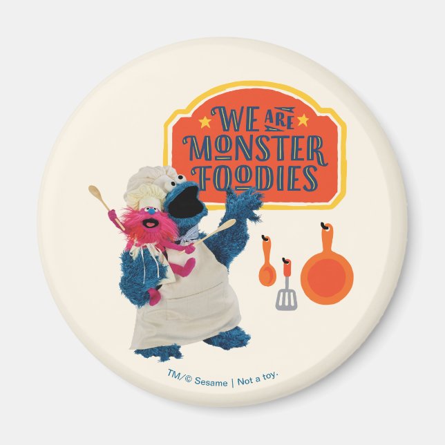 Wir sind Monster-Feinschmecker Magnet (Vorne)
