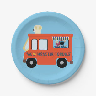 Wir sind Monster-Feinschmecker Pappteller