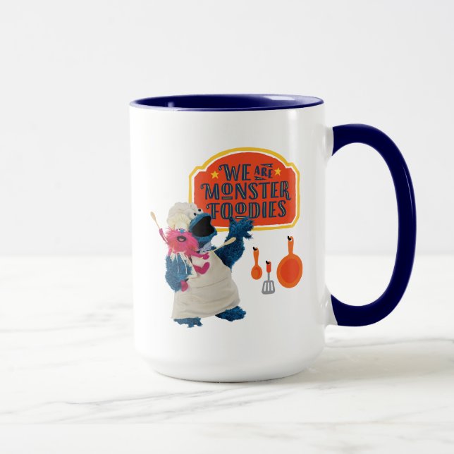 Wir sind Monster-Feinschmecker Tasse (Rechts)