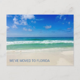 Wir sind nach Florida Destin Beach Foto umgezogen Postkarte