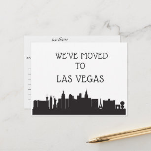 Wir sind nach Las Vegas gezogen Postkarte