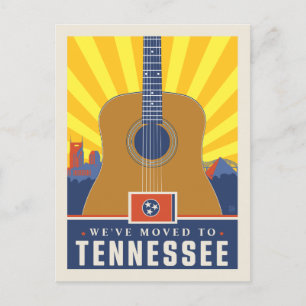 Wir sind nach Tennessee gezogen Einladungspostkarte