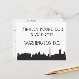 Wir sind nach Washington gegangen, D.C. Postkarte