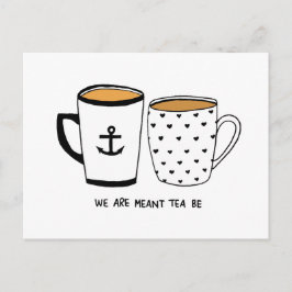 Wir sind 'ne Tee Postkarte