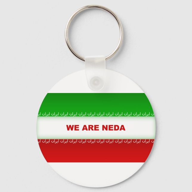 Wir sind Neda Schlüsselanhänger (Vorderseite)